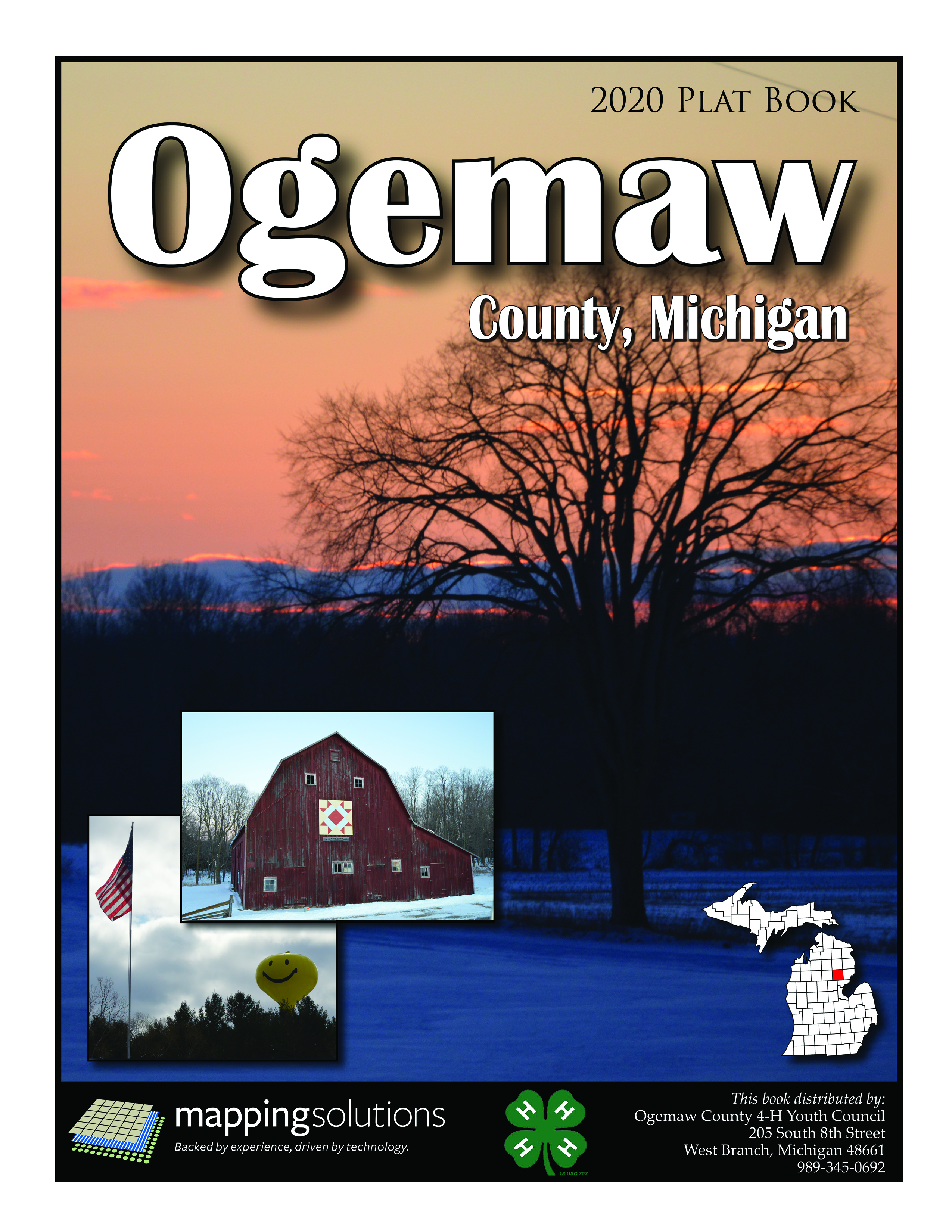 Ogemaw MI Cover 2020 plat book